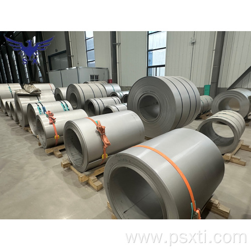 Grade 2 Titanium Strip in Coil